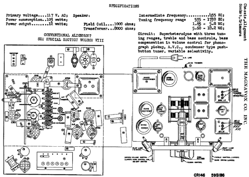 CR-146 ; Magnavox Co., (ID = 767750) Radio