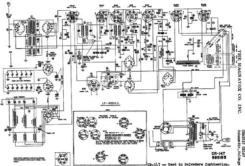 CR-147 ; Magnavox Co., (ID = 767761) Radio