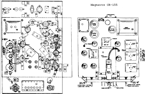 CR155; Magnavox Co., (ID = 768307) Radio