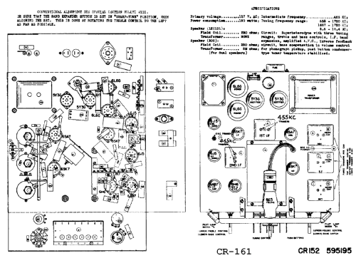 CR161; Magnavox Co., (ID = 770736) Radio