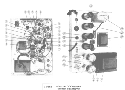 CR211B; Magnavox Co., (ID = 1355814) Radio