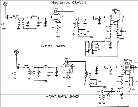 CR-154; Magnavox Co., (ID = 768302) Radio