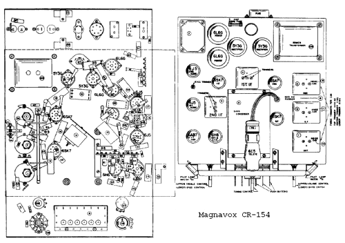 CR-154; Magnavox Co., (ID = 768303) Radio