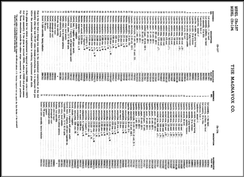 CR-187 ; Magnavox Co., (ID = 467189) Radio