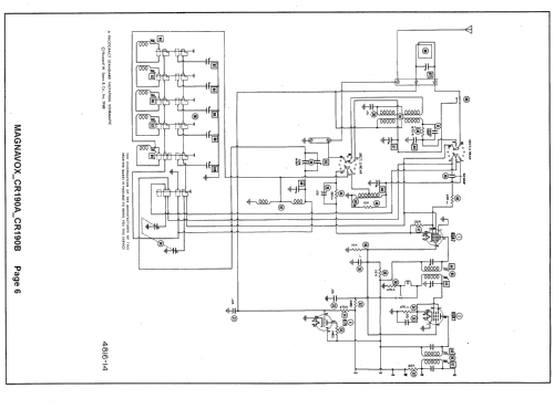 CR-190A ; Magnavox Co., (ID = 1403744) Radio