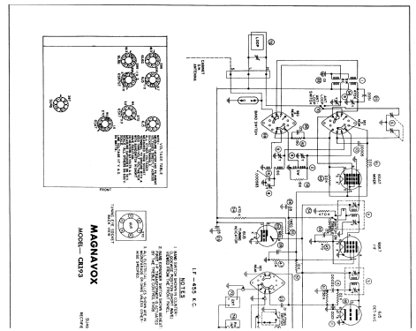 CR-193 ; Magnavox Co., (ID = 726643) Radio