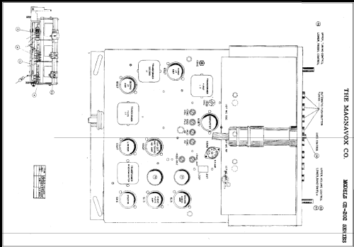 CR-202 Series; Magnavox Co., (ID = 340917) Radio