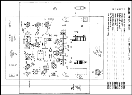 CR-204 Series; Magnavox Co., (ID = 341557) Radio