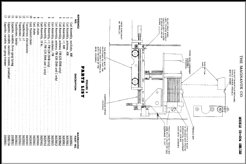 CR-204 Series; Magnavox Co., (ID = 341561) Radio