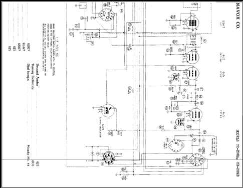 CR-208B ; Magnavox Co., (ID = 389123) Radio