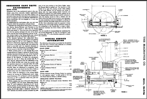 CR-208B ; Magnavox Co., (ID = 389128) Radio