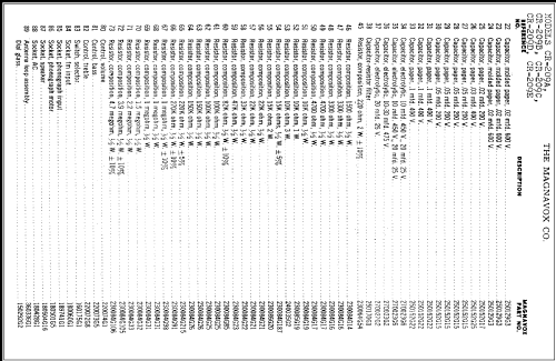 CR-209A ; Magnavox Co., (ID = 289728) Radio