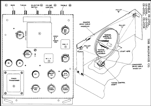 CR-209B ; Magnavox Co., (ID = 289733) Radio