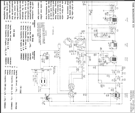 CR-210A ; Magnavox Co., (ID = 289936) Radio