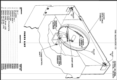 CR-210B ; Magnavox Co., (ID = 289945) Radio