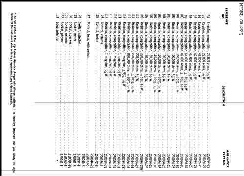 CR-229 ; Magnavox Co., (ID = 267694) Radio