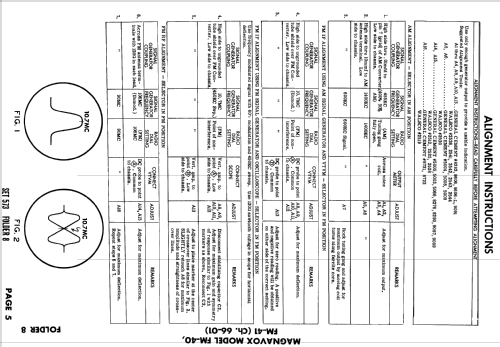 FM-41 Ch= 66-01; Magnavox Co., (ID = 530128) Radio