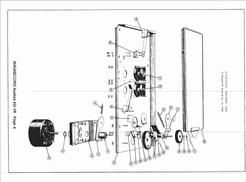 Audiad AD-1R ; Magnecord, Inc. (ID = 1569052) Enrég.-R