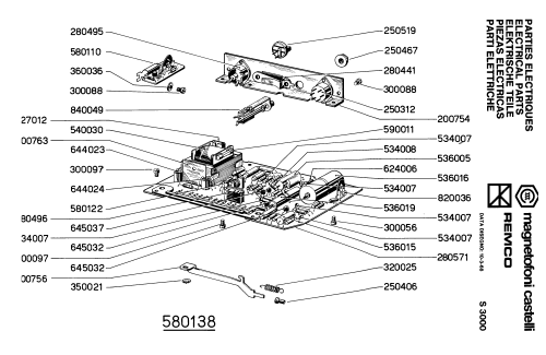 S3000; Magnetofoni Castelli (ID = 1961656) R-Player