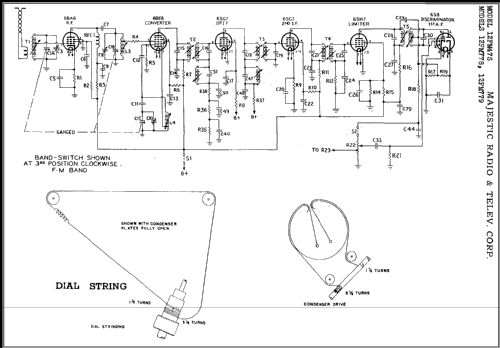 12FM779 Ch= 12B26E; Majestic Radio & (ID = 390678) Radio