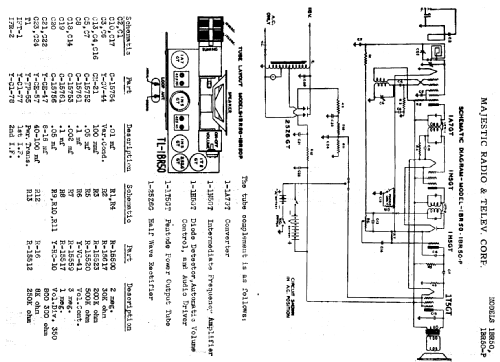 1BR50 ; Majestic Radio & (ID = 742658) Radio