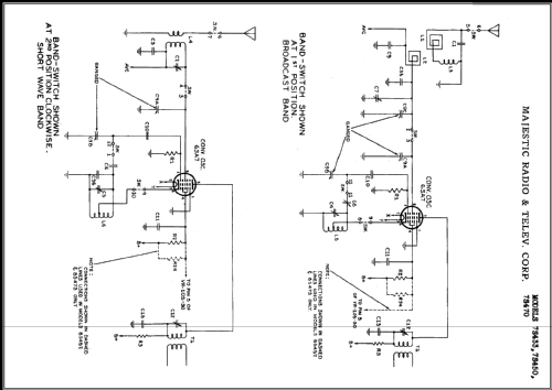 7S433 Ch= 4702; Majestic Radio & (ID = 468123) Radio