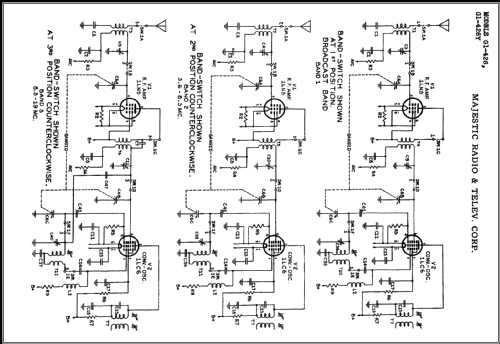 G1-426Y Ch= 4808; Majestic Radio & (ID = 469176) Radio