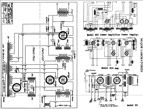 250 Power Supply ; Major Laboratories (ID = 491220) Power-S