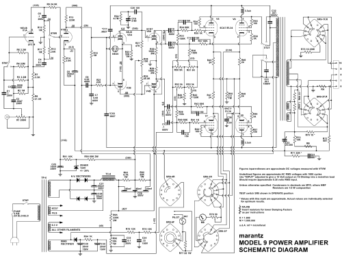 Power Amplifier Model 9; Marantz Sound United (ID = 1966638) Verst/Mix