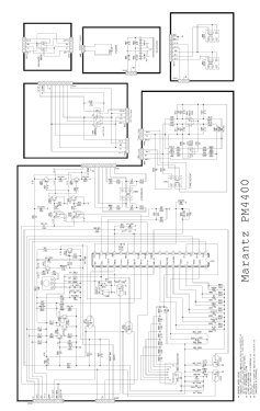 Integrated Amplifier PM4400; Marantz Sound United (ID = 3042116) Verst/Mix