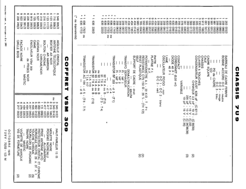 VSM309 Ch= 7U9; Pathé-Marconi, Les (ID = 1853234) Radio
