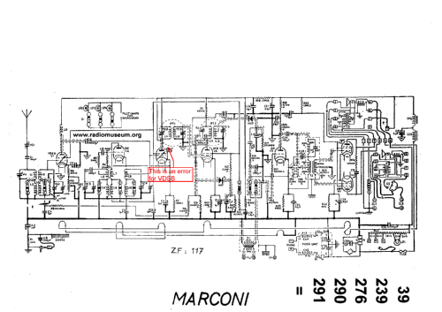 290 DC; Marconi Co. (ID = 1993211) Radio