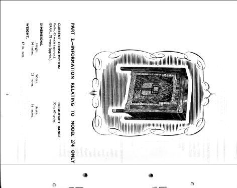 Marconiphone 272; Marconi Co. (ID = 2588179) Radio