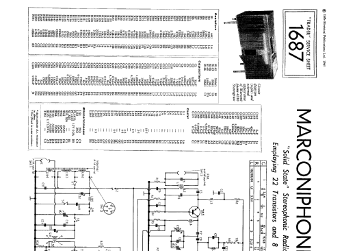 Solid State Stereophonic Radiogram 4310; Marconi Co. (ID = 2322193) Radio