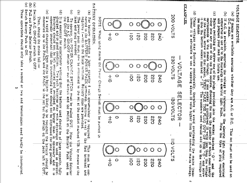 Spy Radio Set Type A Mk. III ; Marconi Co. (ID = 2388555) Mil TRX