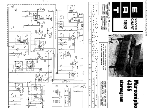 Stereogram 4355; Marconi Co. (ID = 2394170) Radio