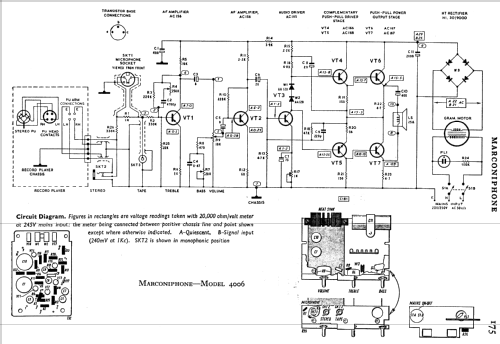 4006; Marconi Co. (ID = 775688) Sonido-V