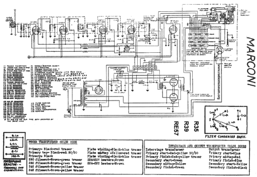 R39; Marconi Co. (ID = 24740) Radio