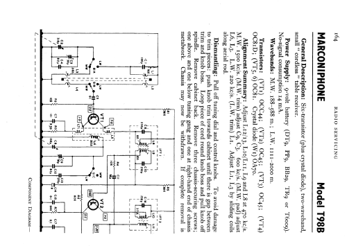 T98B; Marconi Co. (ID = 597621) Radio