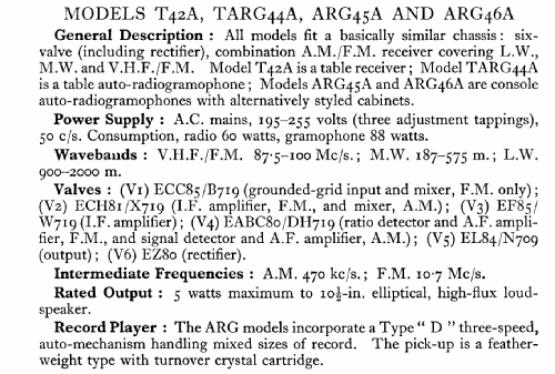 TARG44A; Marconi Co. (ID = 555334) Radio