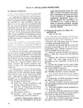 AN/PRC-9A; Marconi Española S.A (ID = 2945413) Mil TRX