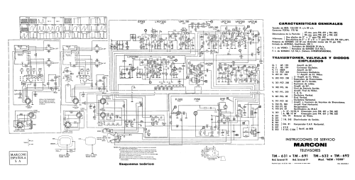 New York TM-692; Marconi Española S.A (ID = 2223262) Television