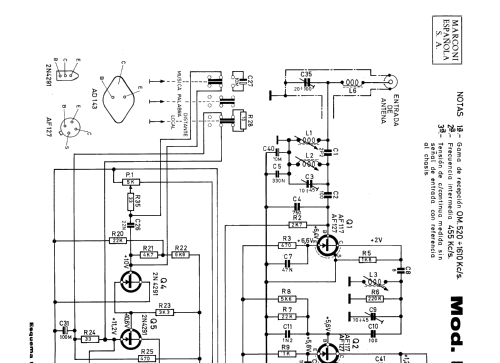 RA-151; Marconi Española S.A (ID = 2227490) Car Radio