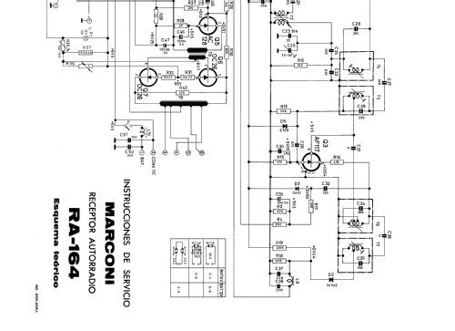 RA-164; Marconi Española S.A (ID = 2223709) Car Radio