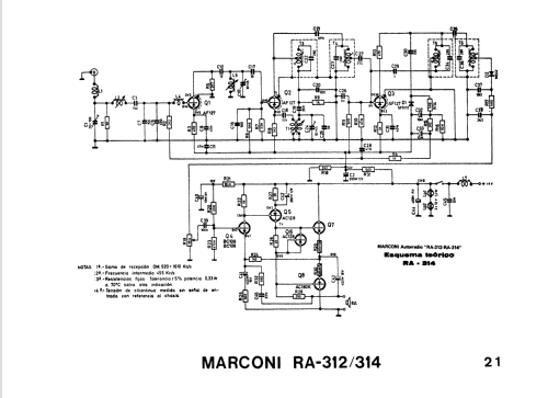 RA-312; Marconi Española S.A (ID = 961859) Car Radio