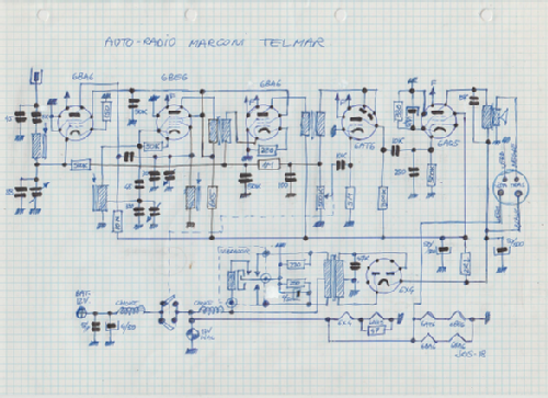 Telmar 1-C; Marconi Española S.A (ID = 2329178) Car Radio