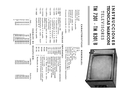 TM-7301; Marconi Española S.A (ID = 2234813) Television