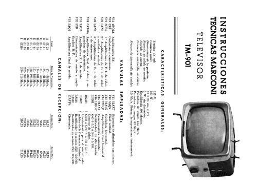 TM-901; Marconi Española S.A (ID = 2223277) Television