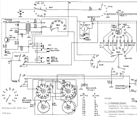 Universal Bridge TF2700; Marconi Instruments, (ID = 261449) Equipment