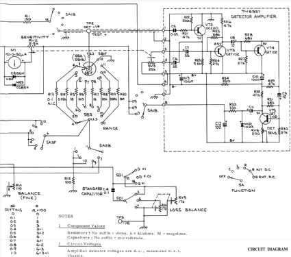 Universal Bridge TF2700; Marconi Instruments, (ID = 261450) Equipment